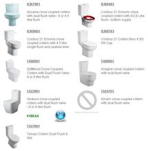 <b>FOR INFORMATION</b> Ideal Standard   SV89767   Universal adjustable Univalve(3) Inlet Valve - bottom supply