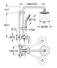 GROHE EUPHORIA 27473001 System 260