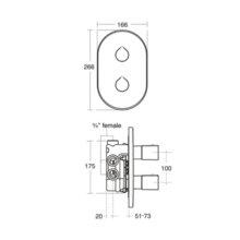 Ideal Standard ACTIVE A4105AA  , Complete trim set or individual Spare Parts