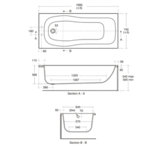 CREATE Rectangular Baths 