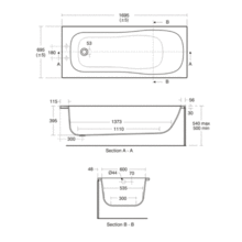 CREATE Rectangular Baths 