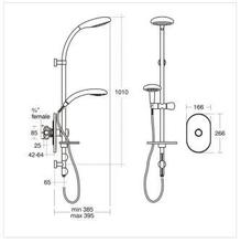 L6839AA TT Ascari Dual complete, Thermostatic, chrome