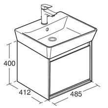 Concept Air Wall Hung Cube Basin Units