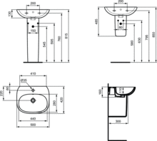 TESI full or semi pedestal