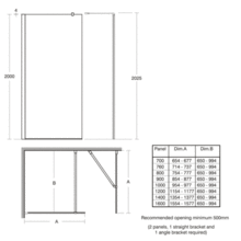 Ideal Standard   L6230EO Synergy Angle Bracing Bracket