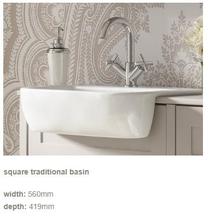 BASIN Bathroom Homebase traditional Basin Moores AFFINITY Furniture
