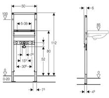 Duofix Basin Frame  