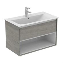 Ideal Standard   CONNECT Air 800mm 1 Draw Open Shelf Wall Hung Basin Unit