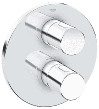 GROHE G3000 COSMO Built in Thermostatic Shower Mixer (round) COMPLETE with Rapido body ** 2 only  ** 19467 35500 