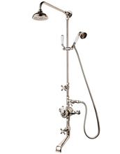 REGENT 5704BA Thermostatic triple control Shower/bath filler - slider. 