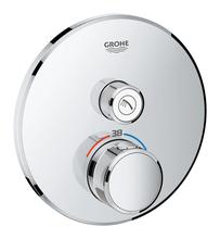 GROHE 29118000 Grohtherm SmartControl trimset 1 Outlet, Round, chrome