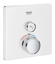 GROHE 29153LS0 Grohtherm SmartControl trimset 1 Outlets, Square, white