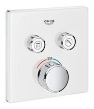 GROHE 29156LS0 Grohtherm SmartControl trimset 2 Outlets, Square, white