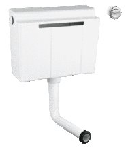 Grohe 39053 Adagio dual Flush concealed cistern, bottom entry