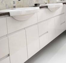SV502 SLIMLINE Semi Counter Vanity Cabinet (d)200mm (w)500mm