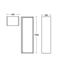 Ideal Standard   CONNECT Air 40cm Half Column unit