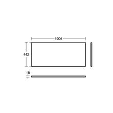 Concept Air Worktop for vanity unit, Range of sizes